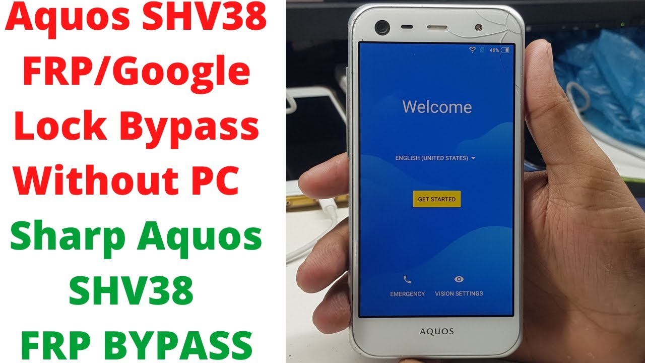 Aquos SHV38 FRP/Google Lock Bypass Without PC |aquos Aquos SHV38 FRP/Google Lock Bypass Without PC |aquos