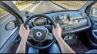 Smart Fortwo II | 4K POV Test Drive #174 Joe Black