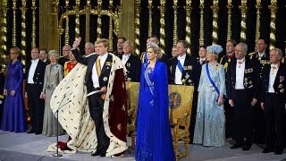 Видео Новый король Нидерландов взошёл на трон от euronews (на русском), площадь короля Петра Свачича, Загреб, Хорватия