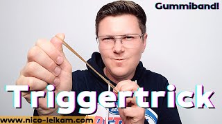 Triggertrick mit Gummiband | schnelle Lösung für deinen Trigger | 3ten Zug fixieren leicht gemacht