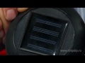 Video Садовый фонарь на солнечной батарее. Как он ...