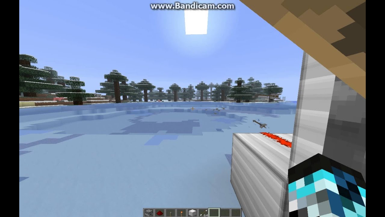 Как сделать пушку стреляющими стрелами в minecraft Как сделать пушку стреляющими стрелами в minecraft