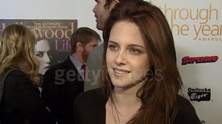 Kristen Stewart Break Through Of The Year Awards 2007 Interview