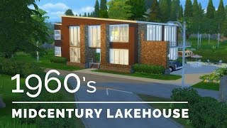 Sims 4 | Decade Build Series | 1960s Midcentury Lakehouse