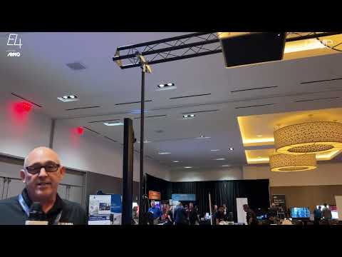 E4 Experience: Yamaha Unified Communications Show RM-CG, a Ceiling-Mount Dante Microphone with PoE+