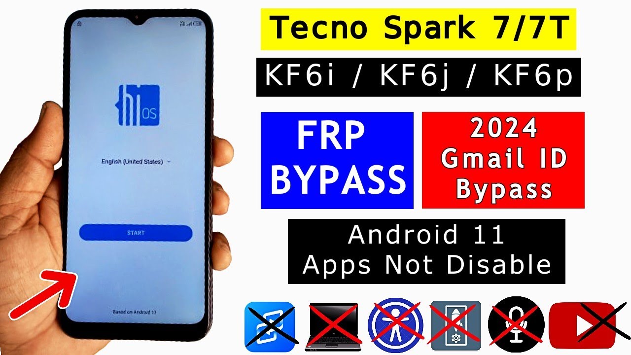2024; Tecno Spark 7/7t Frp Bypass Android 11 | No Apps 2024; Tecno Spark 7/7t Frp Bypass Android 11 | No Apps