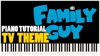 Family Guy Tv Theme Piano Tutorial Synthesia