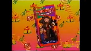 Mickeys Fun Songs Lets Go To The Circus 1994