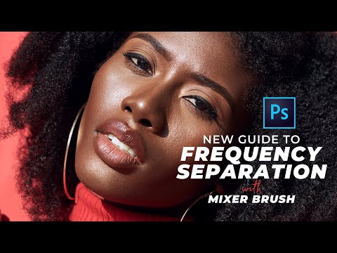 How to: Frequency Separation Retouching in Photoshop with Mixer Brush