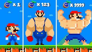 Mario Growing Up Strongest With Every Seeds Powerups Game Up