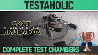 Goat Simulator Waste Of Space - Testaholic Trophy Achievement Guide Test Chambers