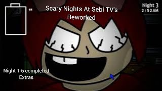 (Scary Nights At Sebi Tv's: Reworked)(Night 1-6 Completed+Extras)