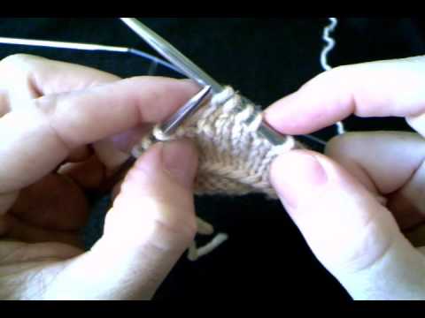 comment tricoter des rangs raccourcis