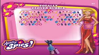 Totally Spies Totally Clover Bubble Gameplay