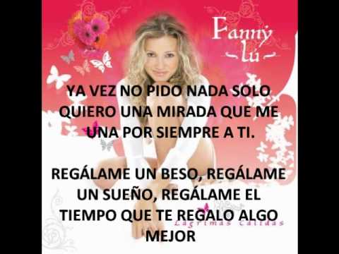 FANNY LU LETRA fanny lu letra: