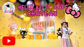 Hello Kitty Café Château Visitamos El Café Hello Kitty Cdmx Probando Toda La Comida Y Bebidas