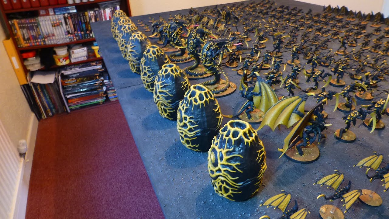 tyranid stinger hive fleet army showcase 7000 points make raffle tickets