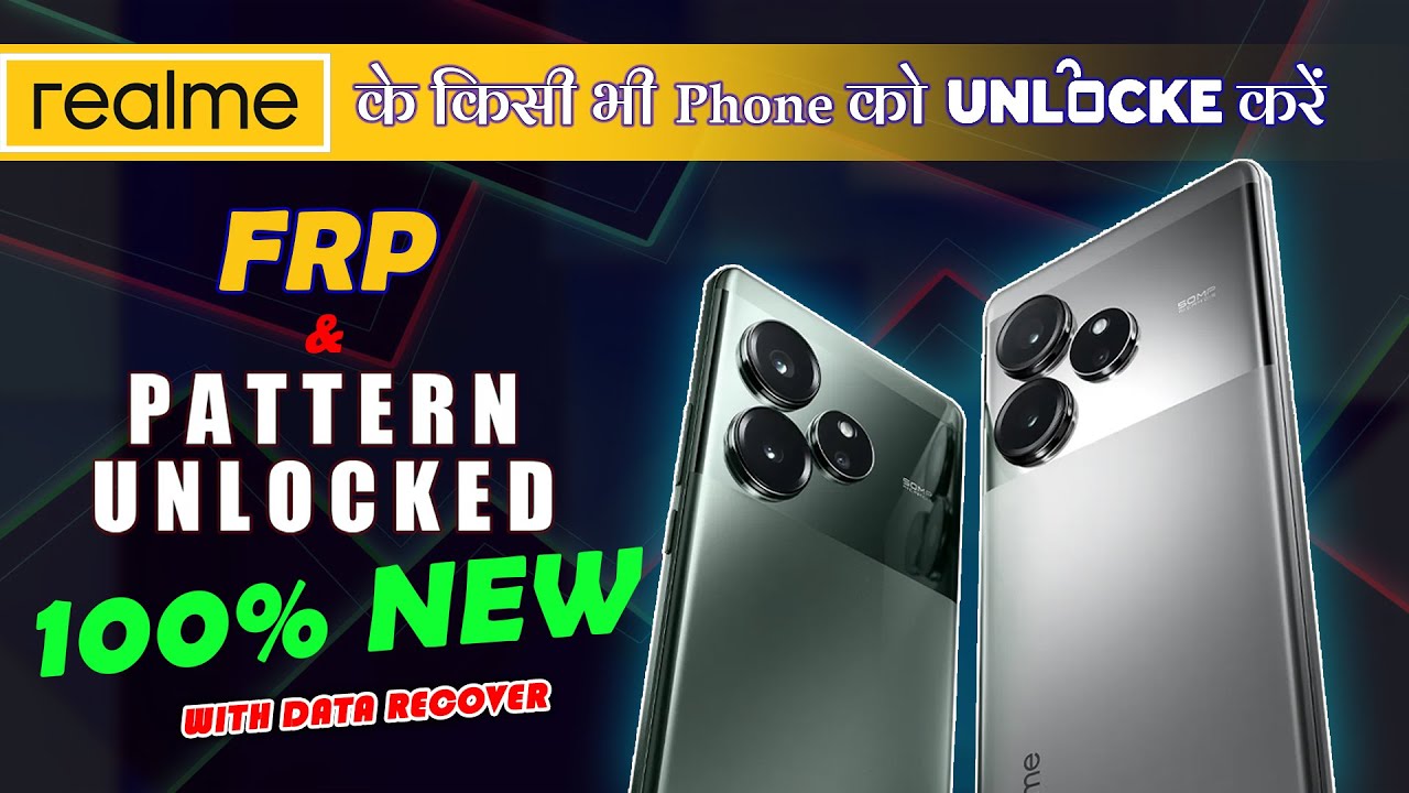 Unlock any REALME phone! FRP & PATTERN Unlock any REALME phone! FRP & PATTERN