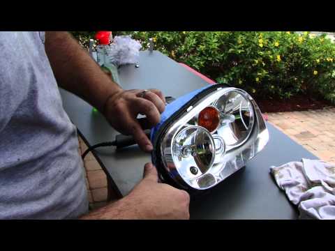 How to permanently fix your foggy VW Golf / Jettaheadlights! Replace