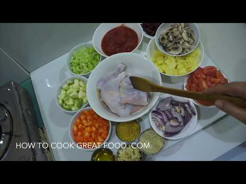 VIDEO : ★★ italian chicken soup recipe - hearty chicken - stew - supersuperchicken soup, red beans, carrots, celery, onions, garlic, oregano, parmesan, parsley, potatoes, tomatoes and of course ...