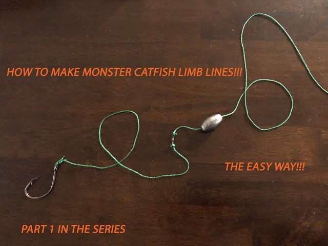 Watch HOW TO MAKE LIMB LINES FOR MONSTER CATFISH! on YouTube.