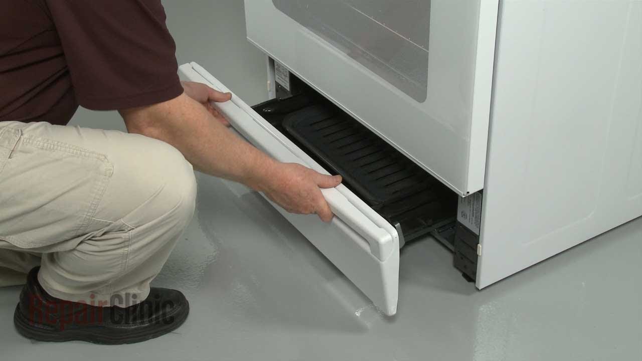 How to use your broiler drawer on a ge oven   wonderhowto