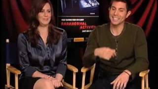 Paranormal Activity - Katie Featherston and Micah Sloat interview