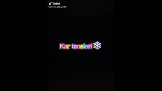 Ceren Yaldız Kar Taneleri Edit Cyfc Sonsuzz Istek Alıyorum