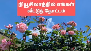 நியூசிலாந்தில் எங்கள் வீட்டுத் தோட்டம் | Garden New zealand | Tamil | VLOG