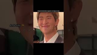 Namjoon As A Wedding Mc Is Super Cute