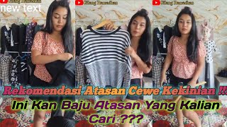 Ini Kan Yang Kalian Cari ?? Tante Cantik Live Jualan Online Atasan Wanita , Bahan Halus Dan Tebal