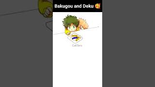 Bakugou and Deku are so Cute 🥰😂 #anime #short #memes #mha #bakudeku