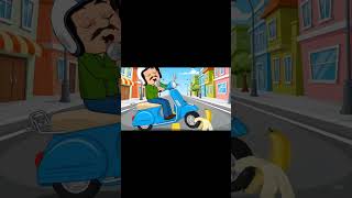 Banana Peel Scooter Slip Oops India