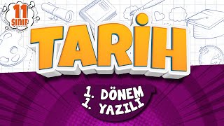 11. Sinif Tari̇h Yazili Hazirlik 1. Dönem 1. Yazılı 2025-2026