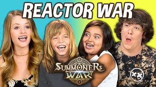 WAR BETWEEN REACTORS! - College Kids & Kids React Special