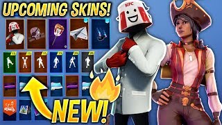 *NEW* Top 30 Upcoming Fortnite Skins..! *CONCEPTS* (Season 7 - 8 Skins, Pirates, KFC & More)