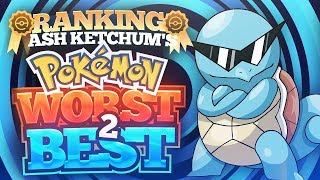 Ranking All of Ash Ketchum's Pokemon from Worst to Best