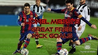 Messis Legendary Free Kick Goals 2020