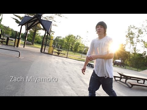 Skateology: Switch bs shuvit late kickflip with Zach Miyamoto