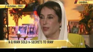 Aq Khan Sold N-Secrets To Iran, Benazir Told Ndtv