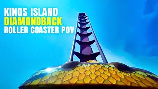 Kings Island Diamondback Roller Coaster Pov - Davideo Video Camera Sungles