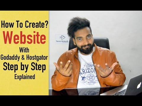 VIDEO : how to create a website with godaddy and hostgator in hindi | step by step explained - namaskaar dosto, iss video mai apko batunga ki aap kaise website bana sakte hainamaskaar dosto, iss video mai apko batunga ki aap kaise website ...