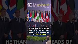 The War In Gaza Is Over Trump Outlines Rebuilding Plan At Peace Deal Gathering In Egypt