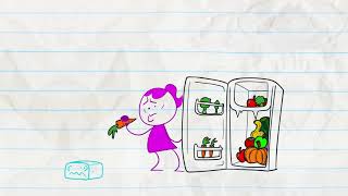 Fridge Over Troubled Water - Pencilmation Animation Cartoons Pencilmation