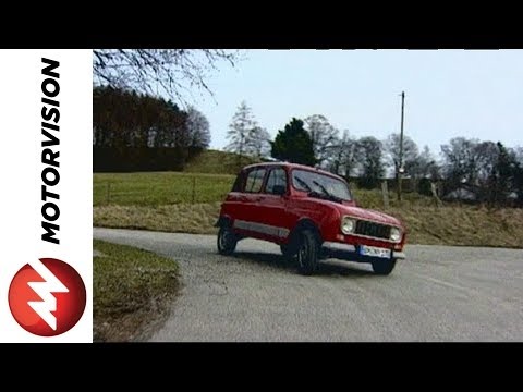 Renault R4 and Citroen 2CV