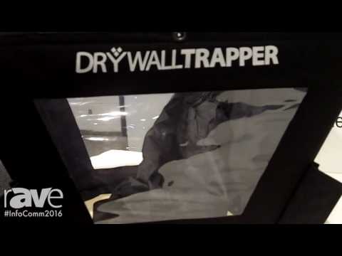 InfoComm 2016: DryWall Trapper Shows Its Solution for Cutting into a Drywall Ceiling