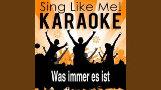 Watch Glashaus Was Immer Es Ist video