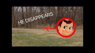 THE ELF ON THE SHELF DISAPPEARS ON CAMERA!? *UNBELIEVABLE*