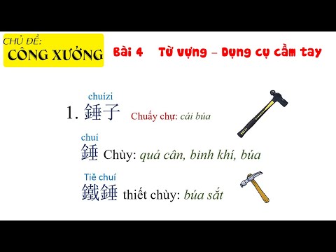 Chủ đề công xưởng | Bài 4 - Dụng cụ cầm tay