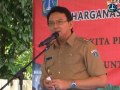 04 Jun 2014 Plt. Gub Basuki T. Purnama Memberikan Sambutan Dalam Acara Puncak Peringatan BBGRM